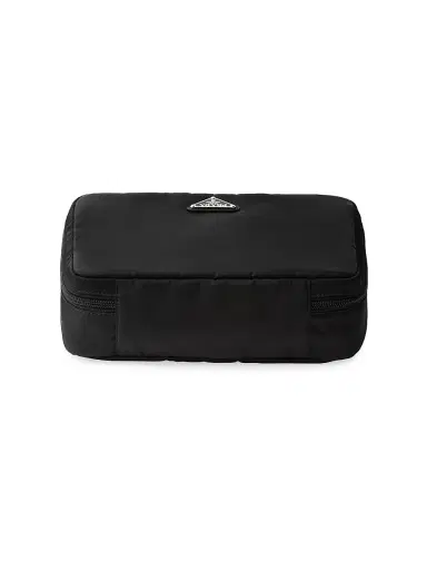 Prada Men's Medium Re-Nylon Zipper Pouch - Black | Thumbnail 3