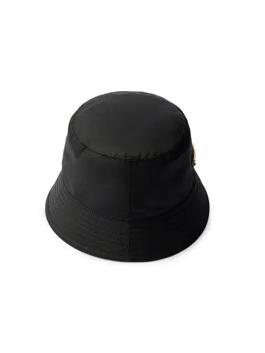 Prada Women's Re-Nylon Bucket Hat - Black Gold - Size Large | Thumbnail 3