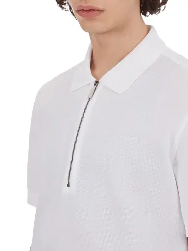 Ferragamo Men's Cotton Polo Shirt | Thumbnail 5 Ferragamo Men's Cotton Polo Shirt | Thumbnail 5