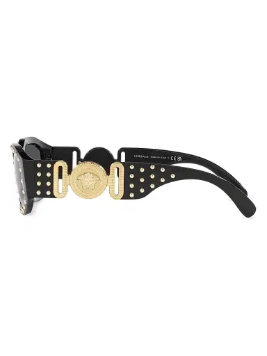 Versace Women's 53MM Hexagonal Sunglasses | Thumbnail 4 Versace Women's 53MM Hexagonal Sunglasses | Thumbnail 4