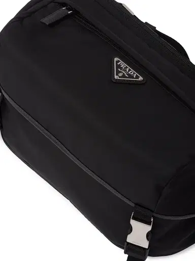 Prada Men's Re-Nylon And Saffiano Leather Shoulder Bag | Thumbnail 6 Prada Men's Re-Nylon And Saffiano Leather Shoulder Bag | Thumbnail 6
