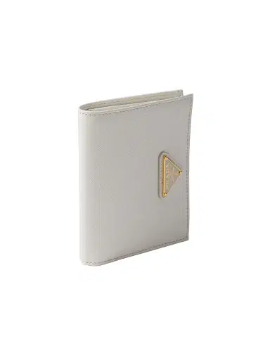 Prada Women's Saffiano Leather Wallet - White | Thumbnail 3 Prada Women's Saffiano Leather Wallet - White | Thumbnail 3