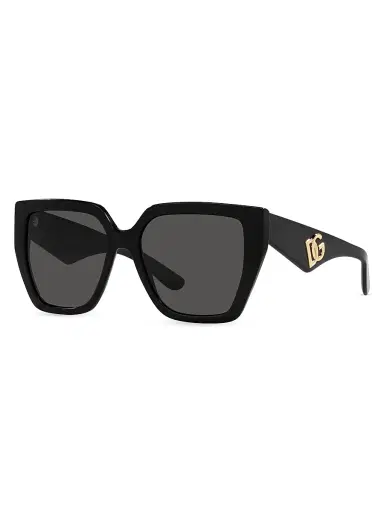 Dolce & Gabbana Women's 55MM Oversized Square Sunglasses - Black | Thumbnail 2 Dolce & Gabbana Women's 55MM Oversized Square Sunglasses - Black | Thumbnail 2