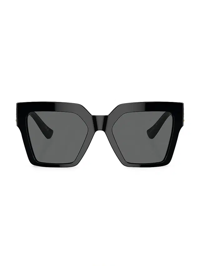 Women's 54MM Square Sunglasses - Black