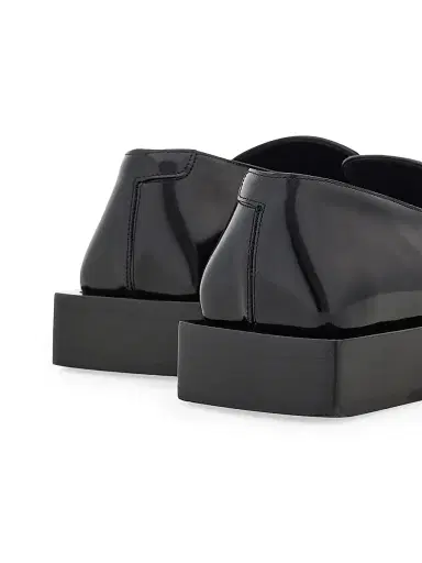 FERRAGAMO Men's Chagall Leather Loafers - Nero | Thumbnail 6 FERRAGAMO Men's Chagall Leather Loafers - Nero | Thumbnail 6