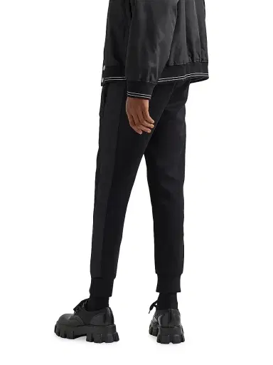 Prada Men's Sweatpants With Re-Nylon Details - Black - Size XXXL | Thumbnail 5 Prada Men's Sweatpants With Re-Nylon Details - Black - Size XXXL | Thumbnail 5