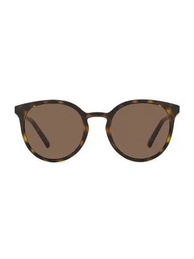 Dolce & Gabbana Women's 52MM Round Sunglasses - Havana | Thumbnail 1