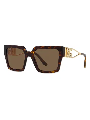 Dolce & Gabbana Women's 53MM Square Sunglasses - Havana | Thumbnail 2
