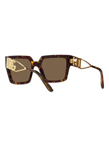Dolce & Gabbana Women's 53MM Square Sunglasses - Havana | Thumbnail 6