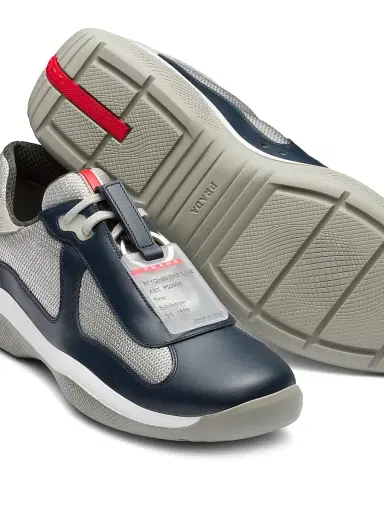 Prada Men's America's Cup Original Sneakers - Ultramarine - Size 5.5 | Thumbnail 6 Prada Men's America's Cup Original Sneakers - Ultramarine - Size 5.5 | Thumbnail 6
