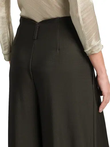 Giorgio Armani Women's Jersey Wide-Leg Pants | Thumbnail 6 Giorgio Armani Women's Jersey Wide-Leg Pants | Thumbnail 6