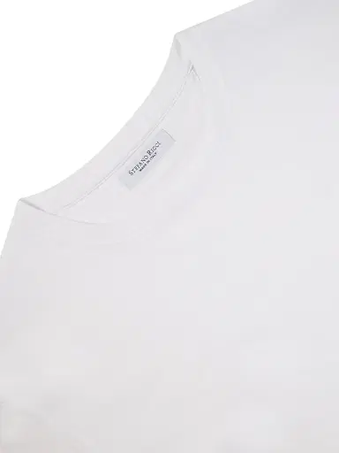 Stefano Ricci Men's Crewneck T-Shirt - White - Size XXL | Thumbnail 2