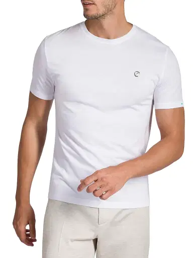Stefano Ricci Men's Crewneck T-Shirt - White - Size XXL | Thumbnail 4