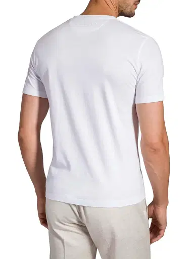 Stefano Ricci Men's Crewneck T-Shirt - White - Size XXL | Thumbnail 5