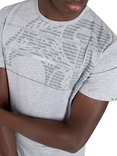 Stefano Ricci Men's Crewneck T-Shirt | Thumbnail 3 Stefano Ricci Men's Crewneck T-Shirt | Thumbnail 3