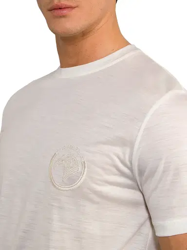 Stefano Ricci Men's T-Shirt - White - Size XXL | Thumbnail 6 Stefano Ricci Men's T-Shirt - White - Size XXL | Thumbnail 6