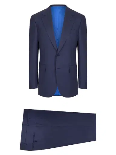 Stefano Ricci Men's Two-Button Suit - Navy Blue - Size 42 | Thumbnail 1 Stefano Ricci Men's Two-Button Suit - Navy Blue - Size 42 | Thumbnail 1