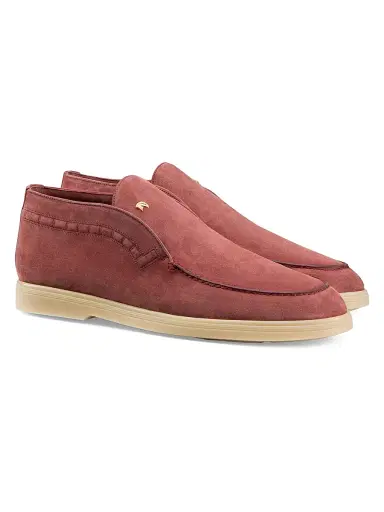 Stefano Ricci Men's Suede Slip-On Chukka Boots | Thumbnail 2 Stefano Ricci Men's Suede Slip-On Chukka Boots | Thumbnail 2