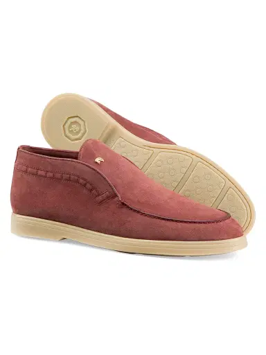 Stefano Ricci Men's Suede Slip-On Chukka Boots | Thumbnail 3 Stefano Ricci Men's Suede Slip-On Chukka Boots | Thumbnail 3