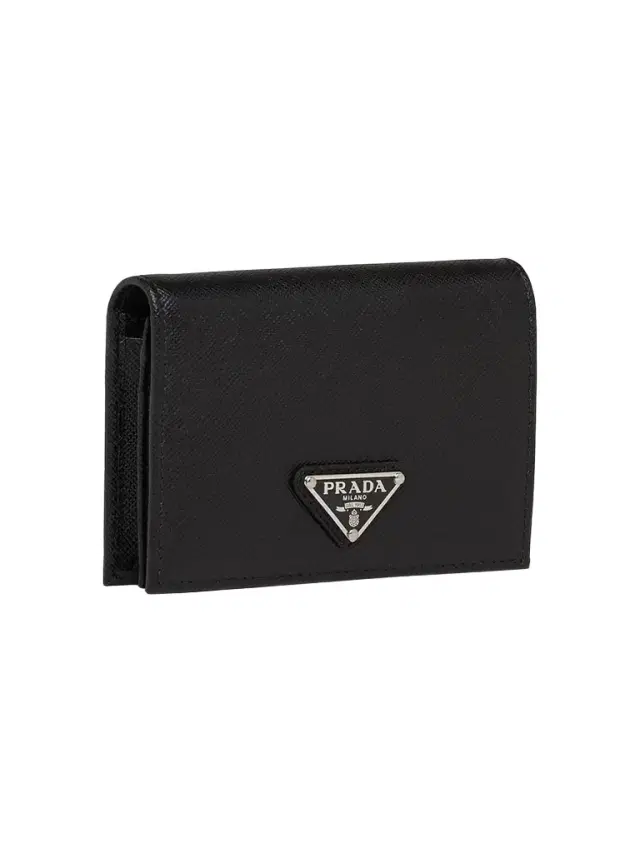 Women's  Saffiano Leather Wallet - Black
