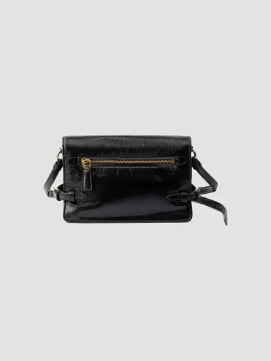 Prada Women's Leather Shoulder Bag - Black | Thumbnail 4 Prada Women's Leather Shoulder Bag - Black | Thumbnail 4