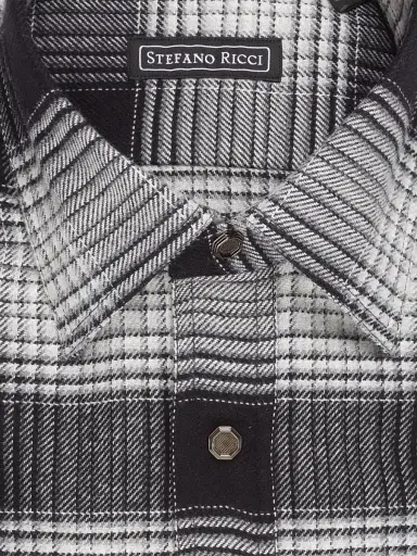 Stefano Ricci Men's Handmade Rust Shirt | Thumbnail 2