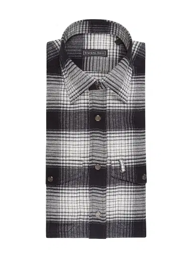 Stefano Ricci Men's Handmade Rust Shirt | Thumbnail 1