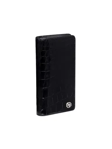 Stefano Ricci Men's Diamante Crocodile And Calfskin Bifold Wallet - Black | Thumbnail 2