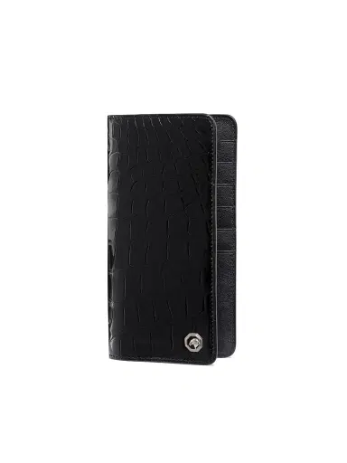 Stefano Ricci Men's Diamante Crocodile And Calfskin Bifold Wallet - Black | Thumbnail 3