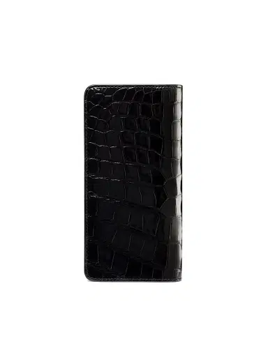 Stefano Ricci Men's Diamante Crocodile And Calfskin Bifold Wallet - Black | Thumbnail 5