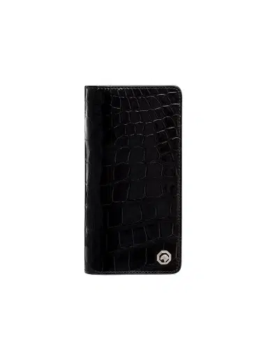 Stefano Ricci Men's Diamante Crocodile And Calfskin Bifold Wallet - Black | Thumbnail 1