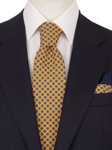 Stefano Ricci Men's Luxury Printed Silk Tie Set | Thumbnail 2 Stefano Ricci Men's Luxury Printed Silk Tie Set | Thumbnail 2