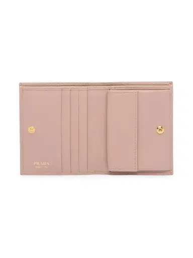 Prada Women's Saffiano Leather Wallet - Pink | Thumbnail 3 Prada Women's Saffiano Leather Wallet - Pink | Thumbnail 3
