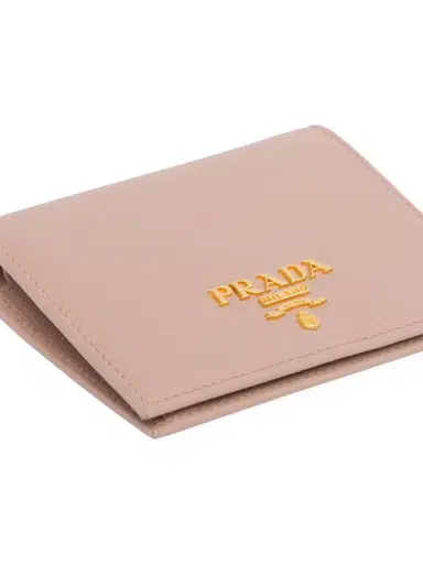 Prada Women's Saffiano Leather Wallet - Pink | Thumbnail 4 Prada Women's Saffiano Leather Wallet - Pink | Thumbnail 4