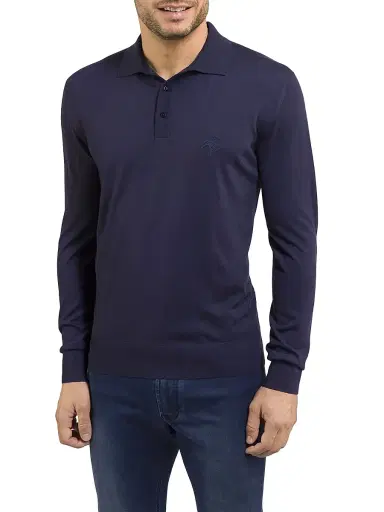 Stefano Ricci Men's Polo Sweater | Thumbnail 2 Stefano Ricci Men's Polo Sweater | Thumbnail 2