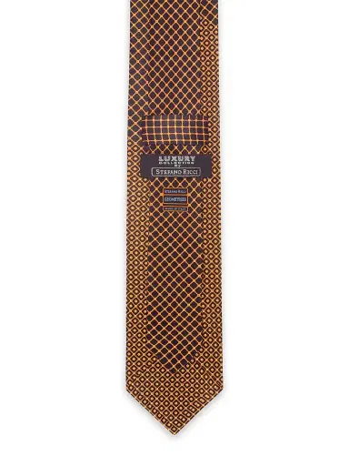 Stefano Ricci Men's Luxury Woven Silk Tie | Thumbnail 5 Stefano Ricci Men's Luxury Woven Silk Tie | Thumbnail 5