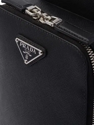 Prada Men's Brique Saffiano Leather Bag | Thumbnail 5 Prada Men's Brique Saffiano Leather Bag | Thumbnail 5