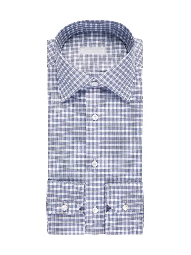 Men's Handmade Asti Shirt - Blue Intrigue