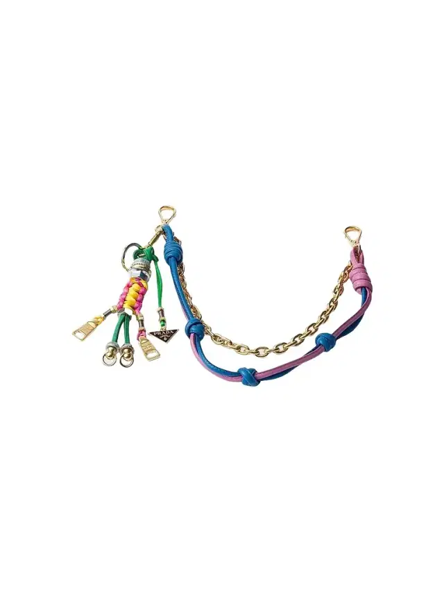 Prada Women's Robot Bag Charm - Green