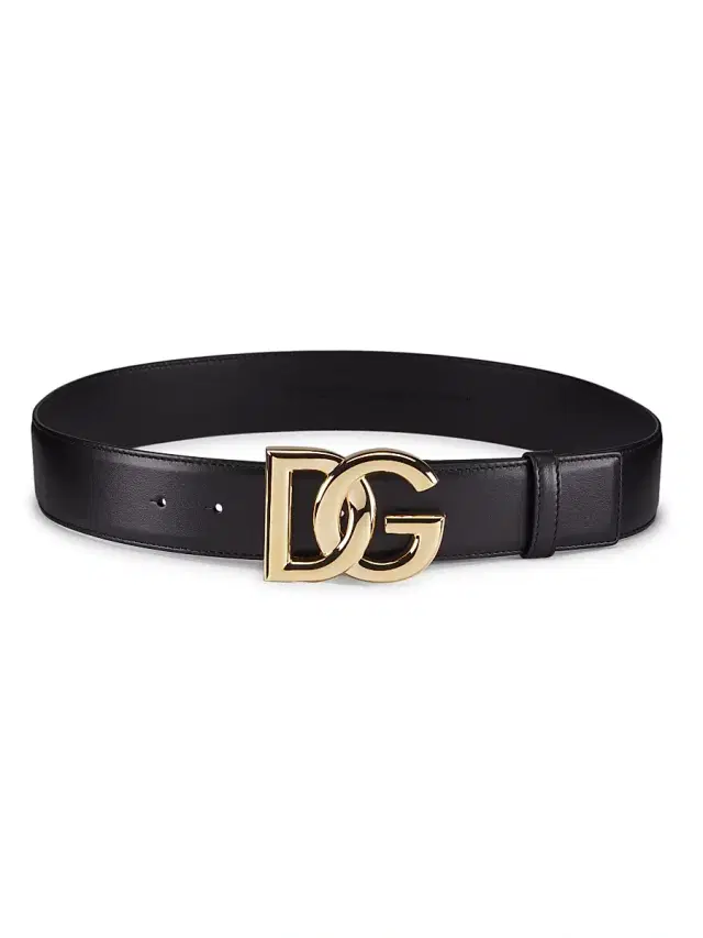 Dolce & Gabbana Women's DG Logo Leather Belt - Nero