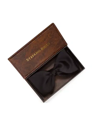 Stefano Ricci Men's Silk Self Bow-Tie | Thumbnail 2 Stefano Ricci Men's Silk Self Bow-Tie | Thumbnail 2