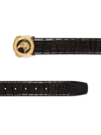 Stefano Ricci Men's Leather Belt | Thumbnail 2 Stefano Ricci Men's Leather Belt | Thumbnail 2