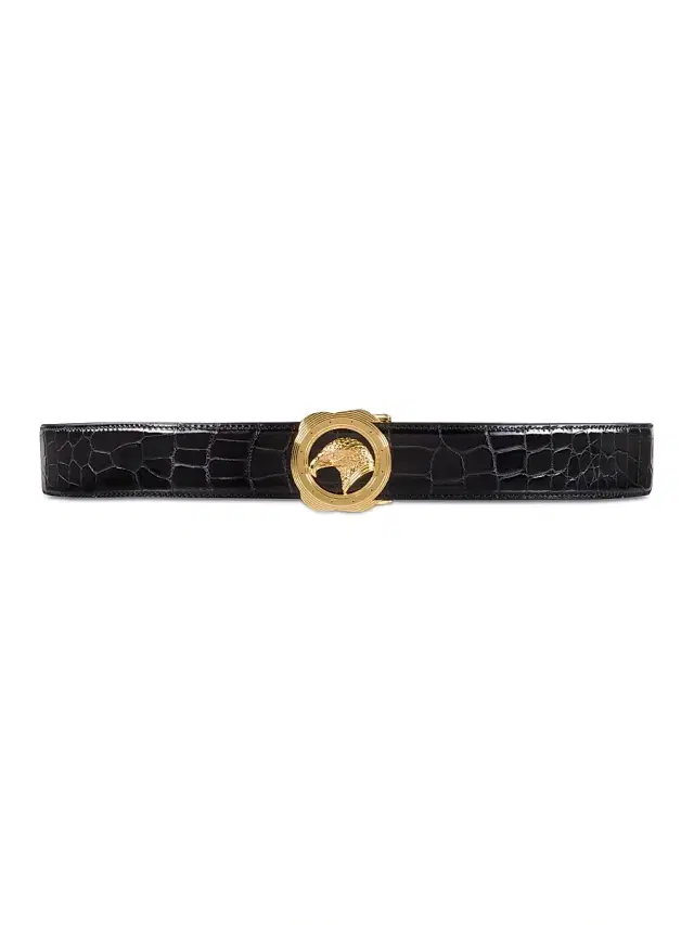 Men's Leather Belt - Black