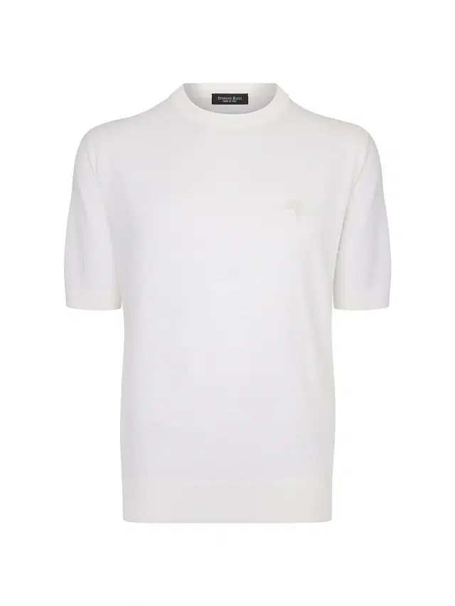 Men's Crewneck Sweater - White