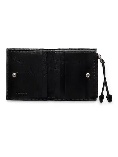 Prada Men's Small Leather Wallet - Black | Thumbnail 2 Prada Men's Small Leather Wallet - Black | Thumbnail 2