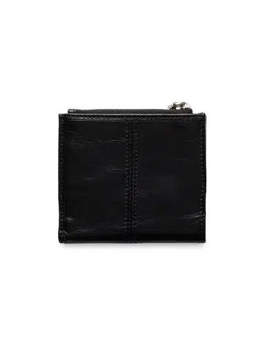 Prada Men's Small Leather Wallet - Black | Thumbnail 3 Prada Men's Small Leather Wallet - Black | Thumbnail 3