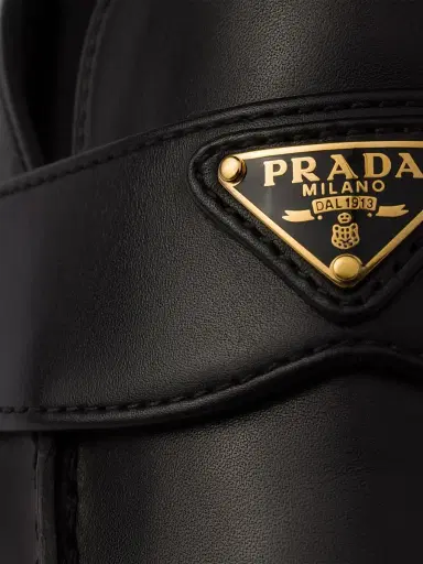 Prada Women's Leather Mules - Black - Size 5 | Thumbnail 4 Prada Women's Leather Mules - Black - Size 5 | Thumbnail 4