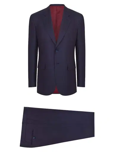Stefano Ricci Men's Two-Button Fiesole Suit - Blue | Thumbnail 1