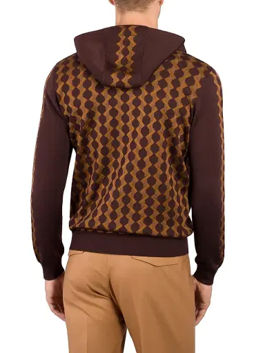 Stefano Ricci Men's Full Zip Sweater | Thumbnail 3