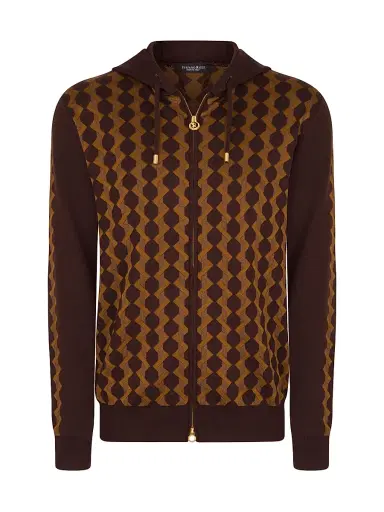 Stefano Ricci Men's Full Zip Sweater | Thumbnail 1